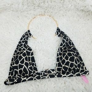 Victoria's Secret Swim - VS Sexy Wildcat Hardware Halter Victoria's Secret Swim - VS Sexy Wildcat Hardware Halter